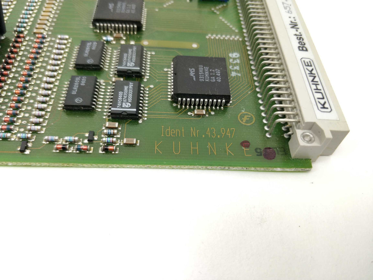 KUHNKE 657.450.01 Digital i/o Module With KUAX 653