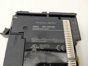 OMRON NX-CIF105 Serial Communication Interface Unit