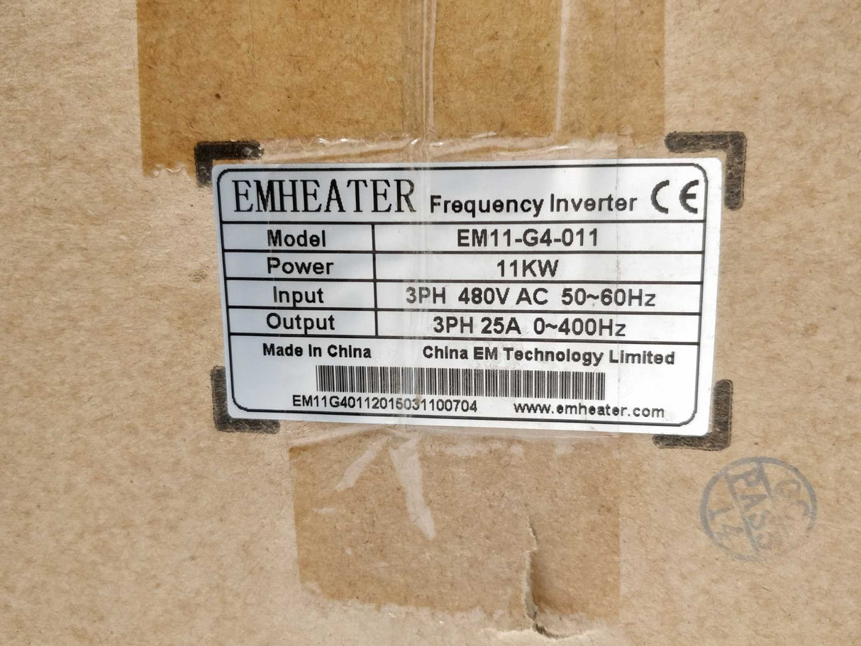 Emheater EM11-G4-011 Frequency Inverter 0-400Hz