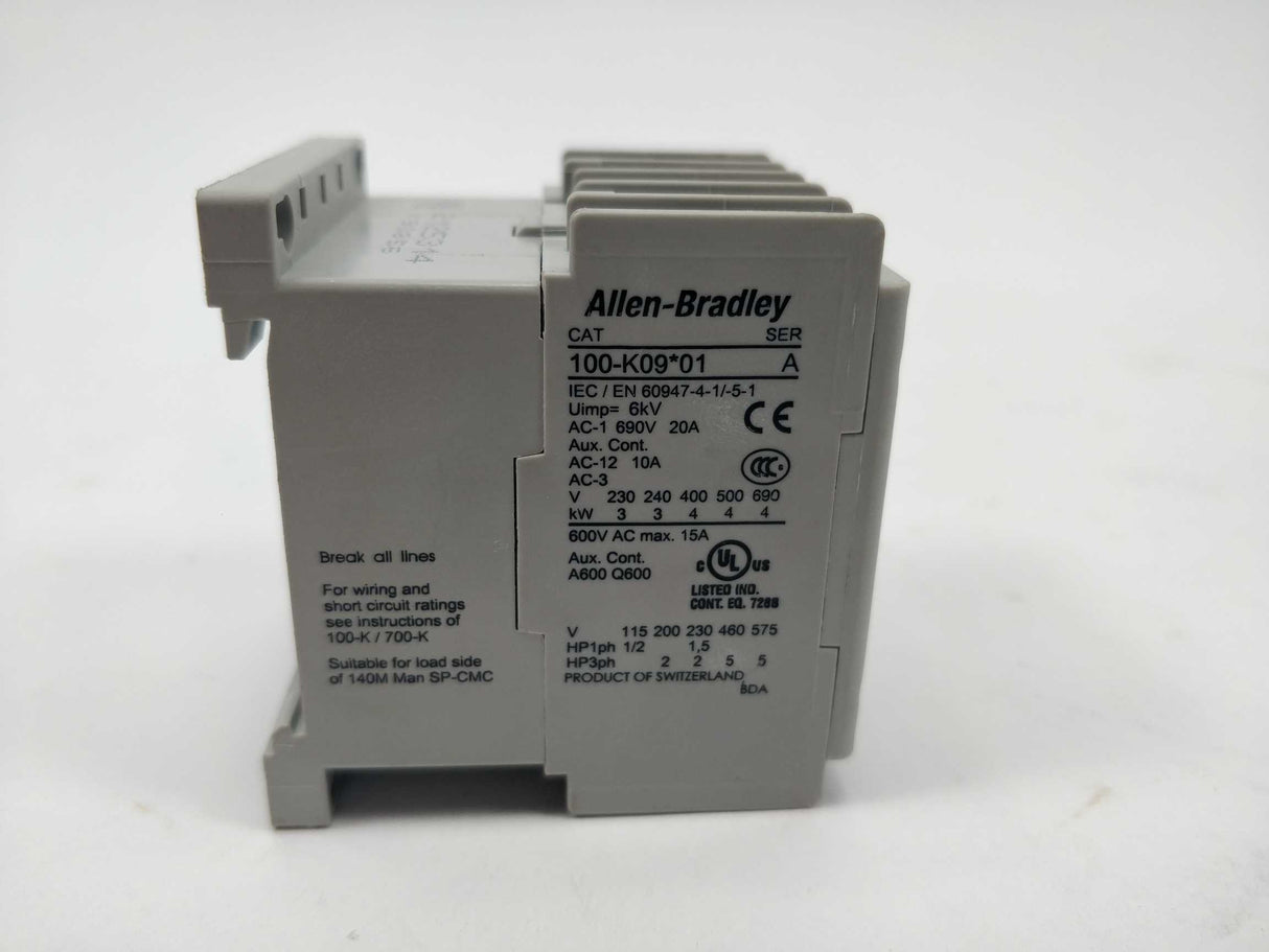 AB 100-K09KF01 Miniature Contactor. 4 Pcs