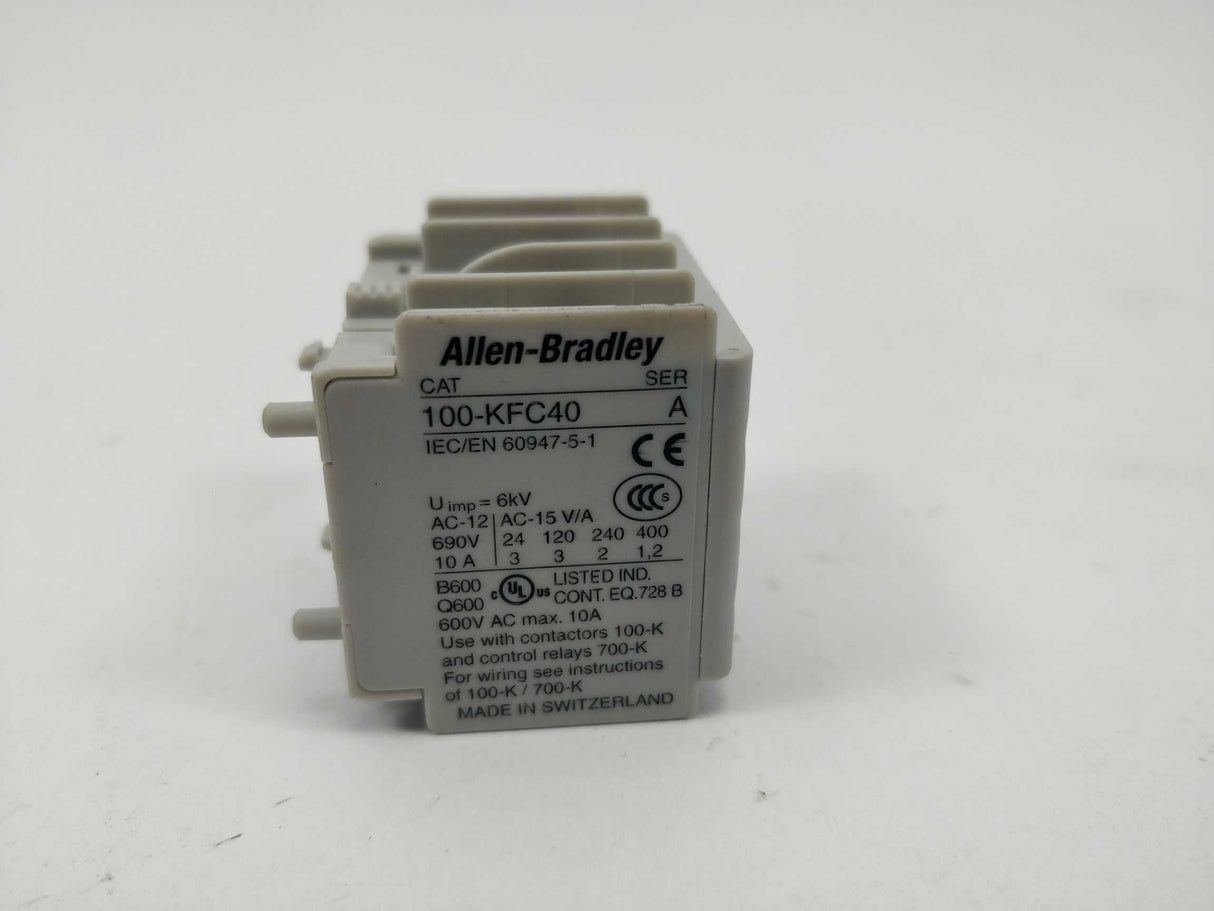 AB 100-KFC40 Auxiliary Contact