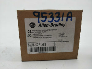 AB 140M-C2E-A63 Motor Protection Circuit Breaker 0.4-0.63A, Ser. B