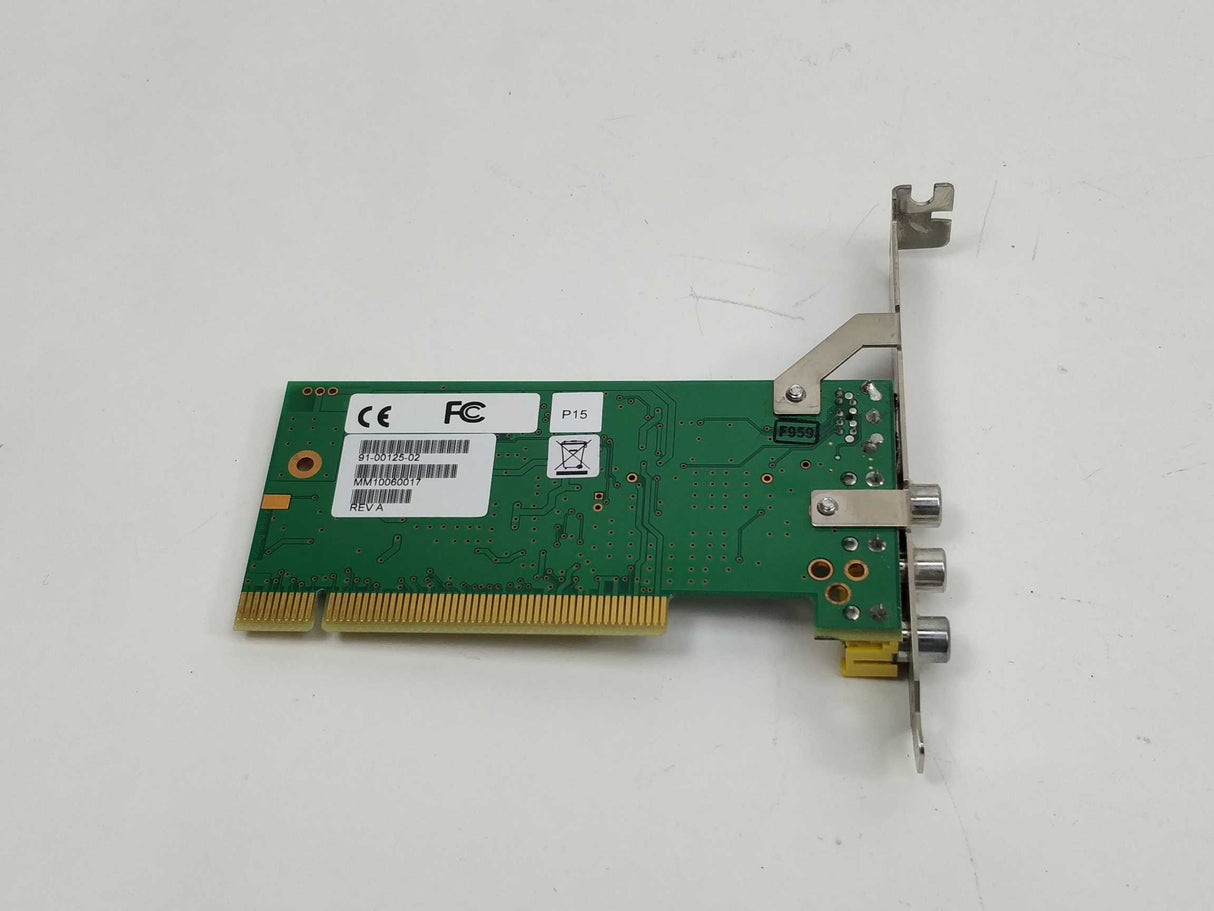 Hauppauge 91-00125-02 Video Capture Board 64405 640000-03 LF