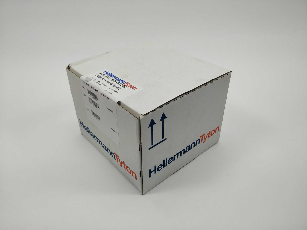 HellermannTyton 596-91209 TAG9TD3-1209-WHCL, Cable label, self laminating