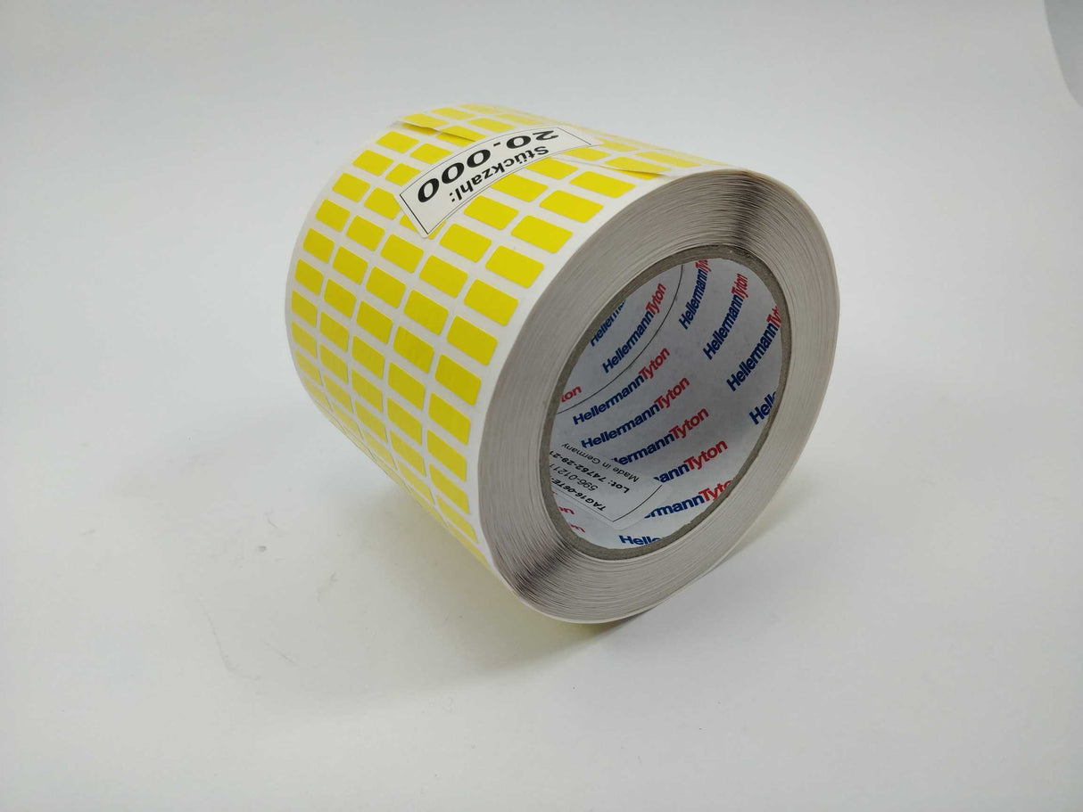 HellermannTyton 596-01211 TAG16-06TE-1211-YE, Laser printer label