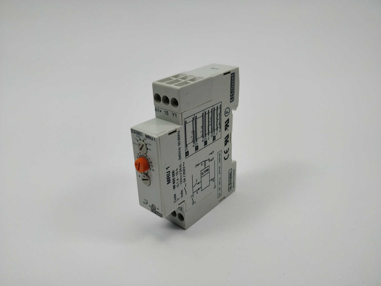 Crouzet MRU 1. 88825000 MRU 1  Time Delay Relay