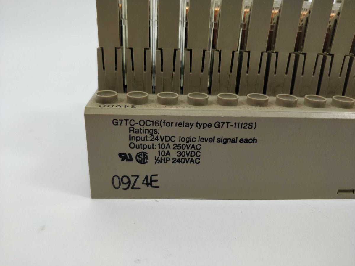 OMRON G7TC-OC16 24VDC Logic level signal each, (For relay type G7T-1112S)