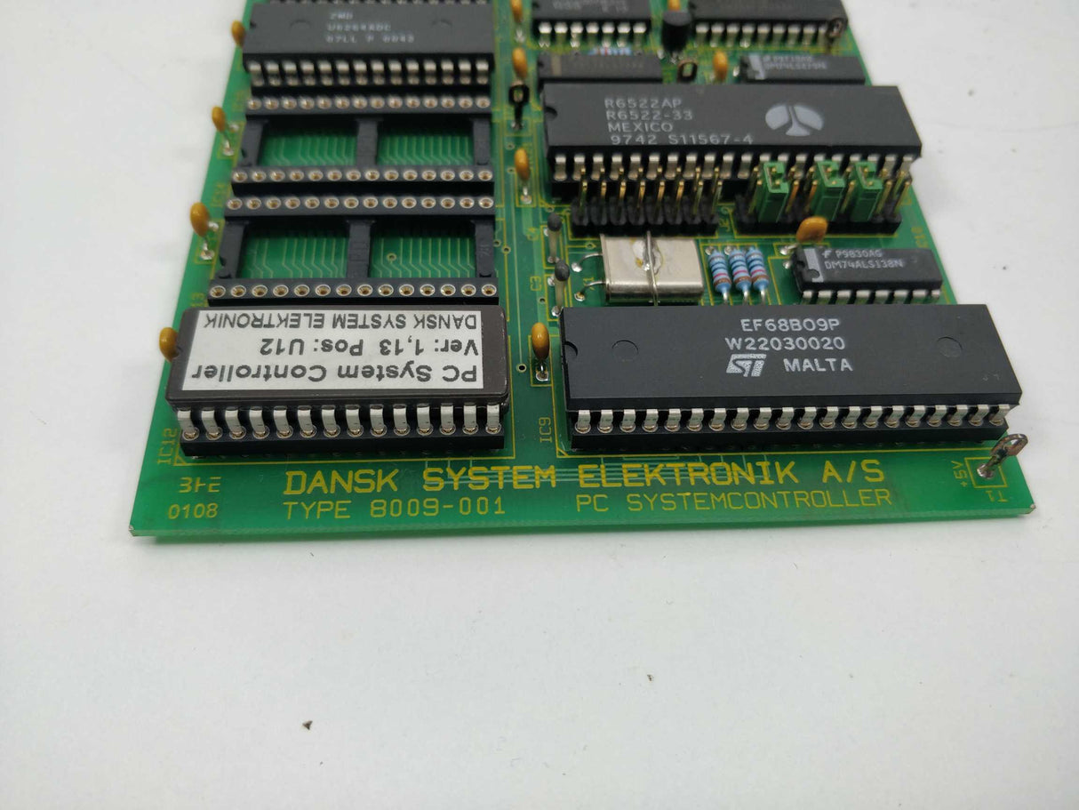 Dansk System Elektronik 8009-001 Pc systemcontroller