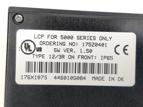 Danfoss 175Z0401 LCP for 5000 Control Panel