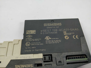 Siemens 6ES7138-4CA01-0AA0 SIMATIC  07  PM-E power modules for ET 200S