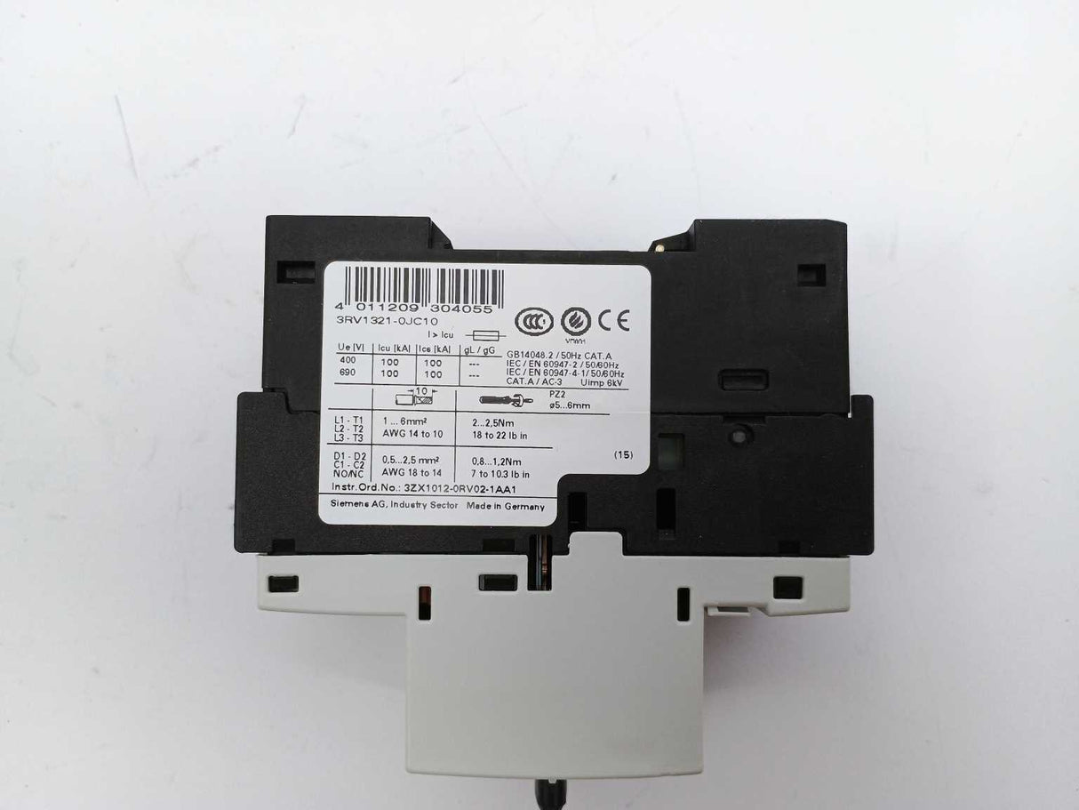 Siemens 3RV1321-0JC10 Circuit breaker