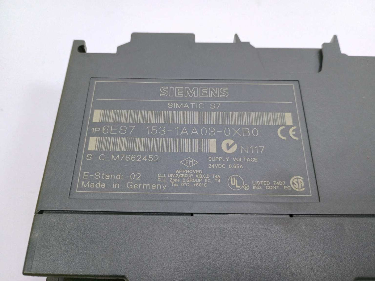 Siemens 6ES7153-1AA03-0XB0 Simatic DP Connection IM 153-1