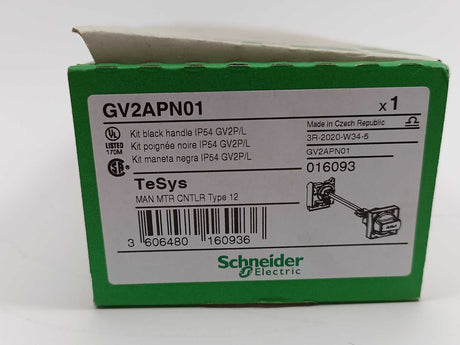 Schneider Electric GV2APN01 Kit Black Handle IP54 GV2P/L