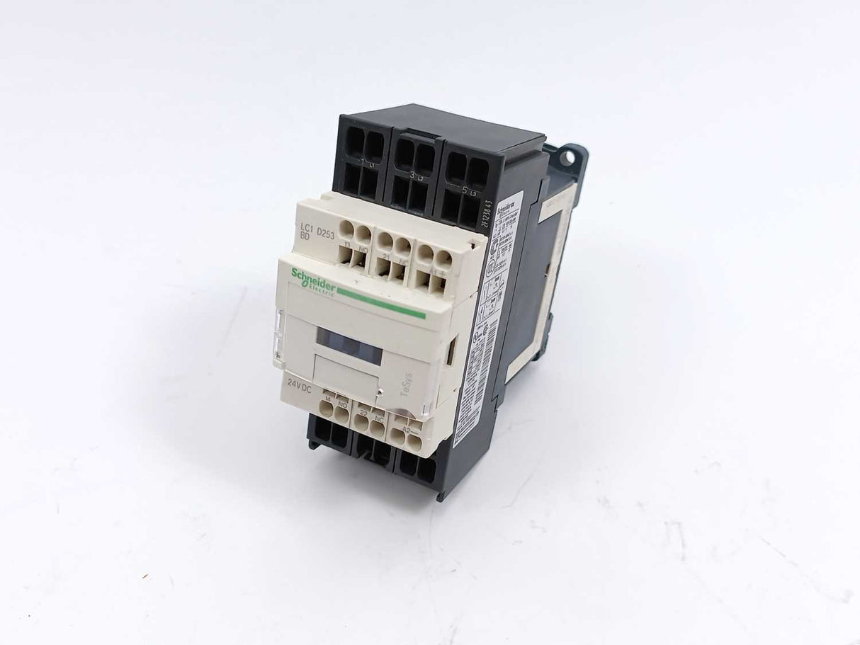 Schneider Electric LC1D253BD Contactor with LAD4TBDL