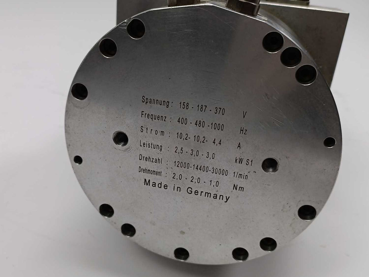 GMN HC-100c-30000/3 Water Cooled Motor
