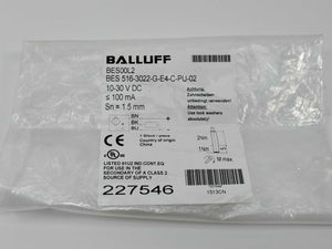 BALLUFF BES 516-3022-G-E4-C-PU-02 BES00L2 Inductive standard sensor