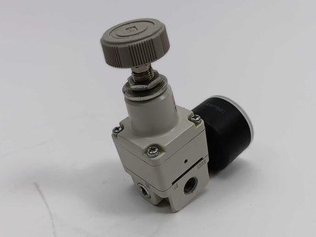 SMC IR1020-F01 Precision Regulator with Pressure Gauge