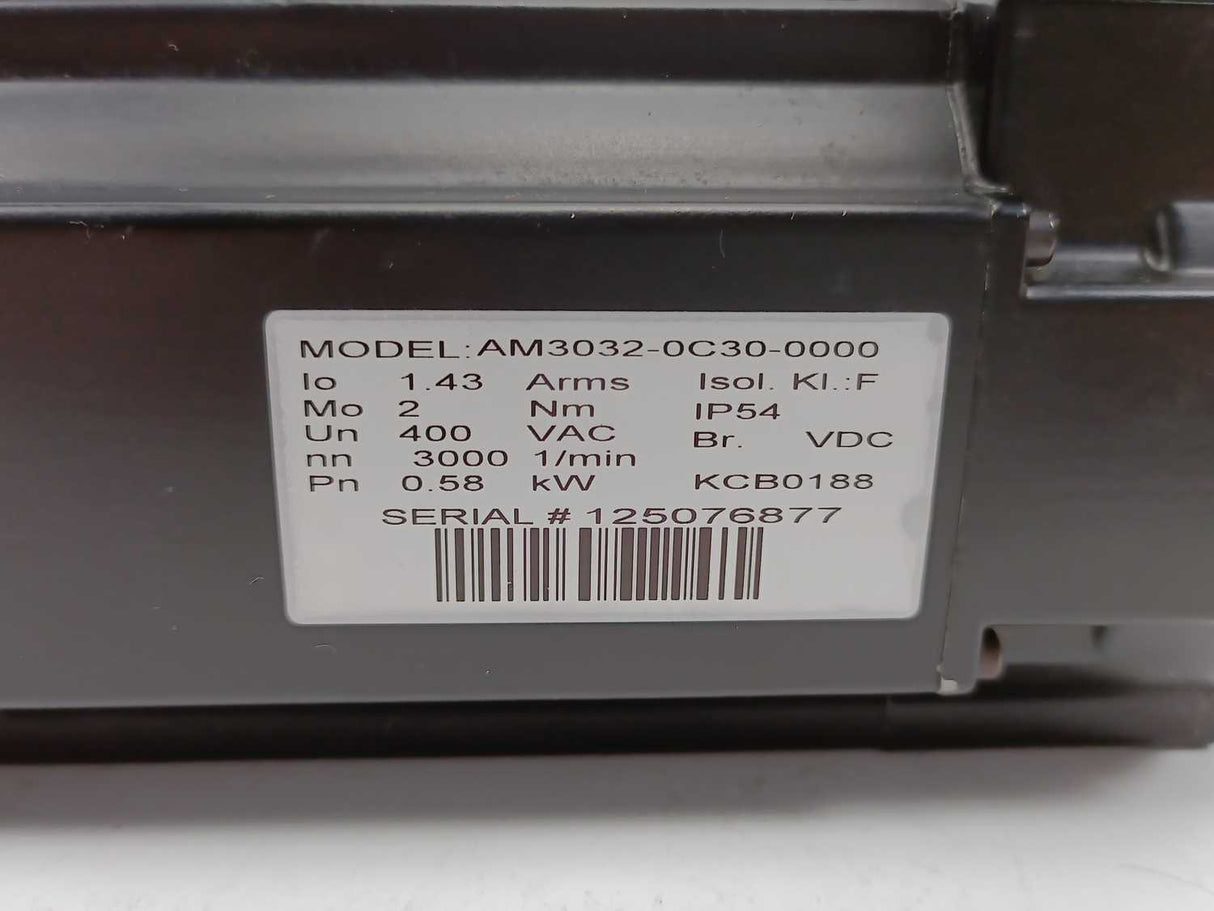 Beckhoff AM3032-0C30-0000 Servo Motor