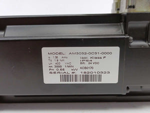 Beckhoff AM3032-0C31-0000 Servo motor 2.10 Nm