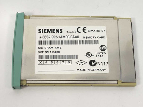 Siemens 6ES7952-1AM00-0AA0 Simatic S7 Memory card S7-400