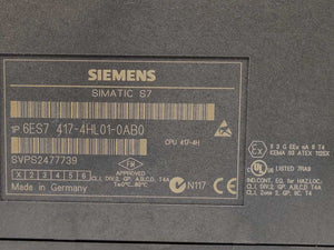 Siemens 6ES7417-4HL01-0AB0 SIMATIC S7-400H, CPU 417H CENTRAL UNIT