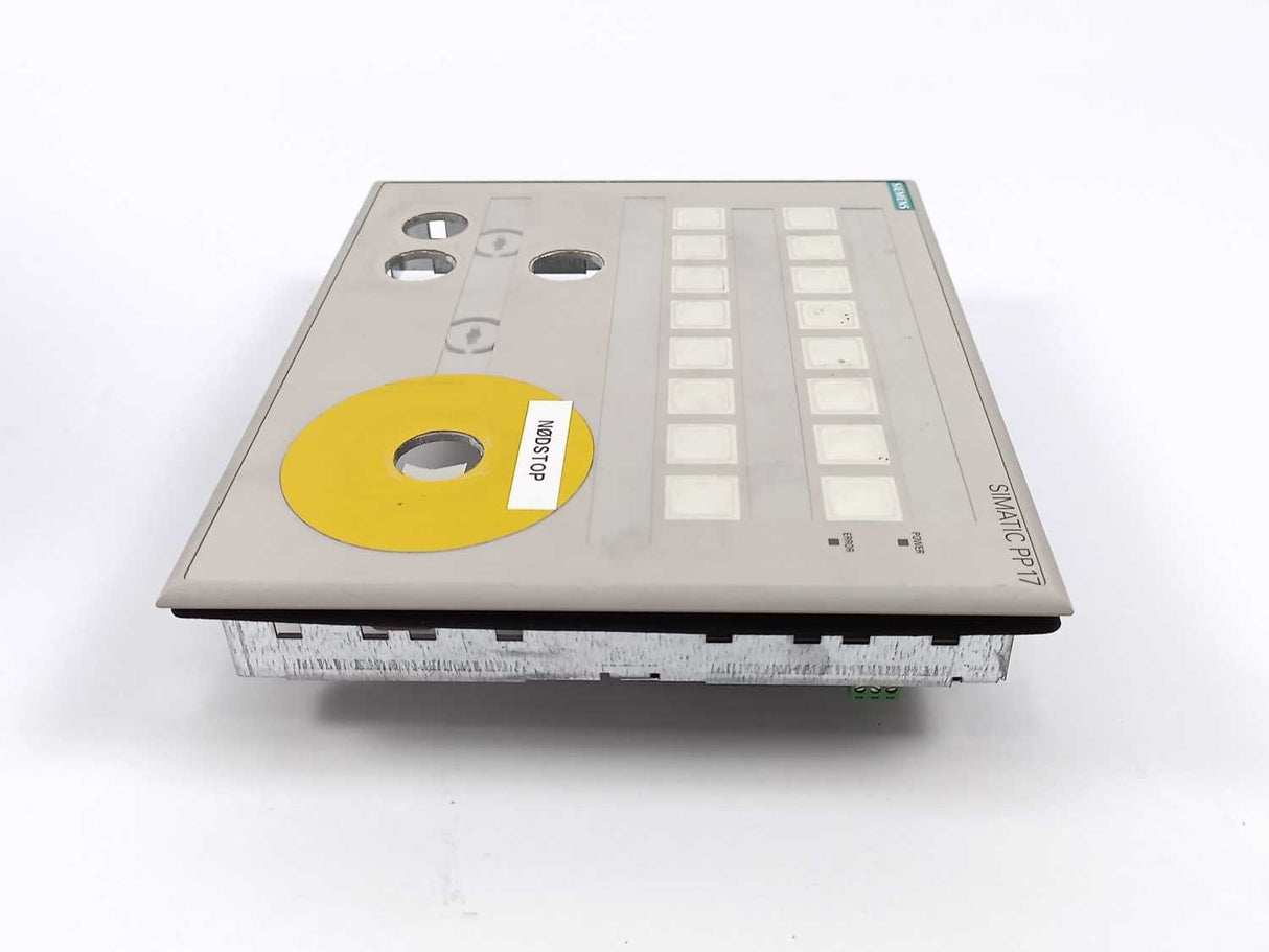 Siemens 6AV3688-3CD13-0AX0 Push Button Panel PP17-I