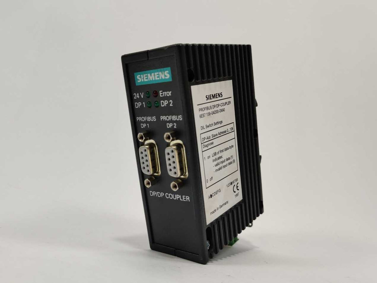 Siemens 6ES7158-0AD00-0XA0 Profibus DP/DP Coupler