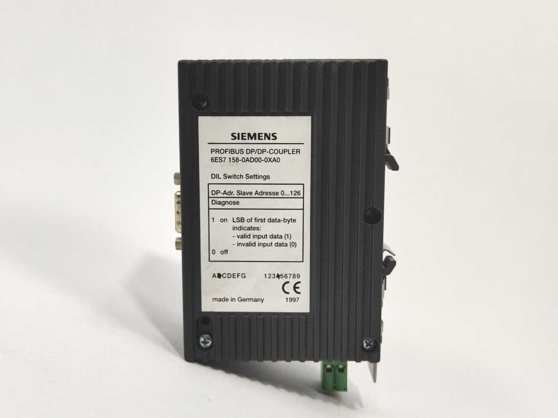 Siemens 6ES7158-0AD00-0XA0 Profibus DP/DP Coupler