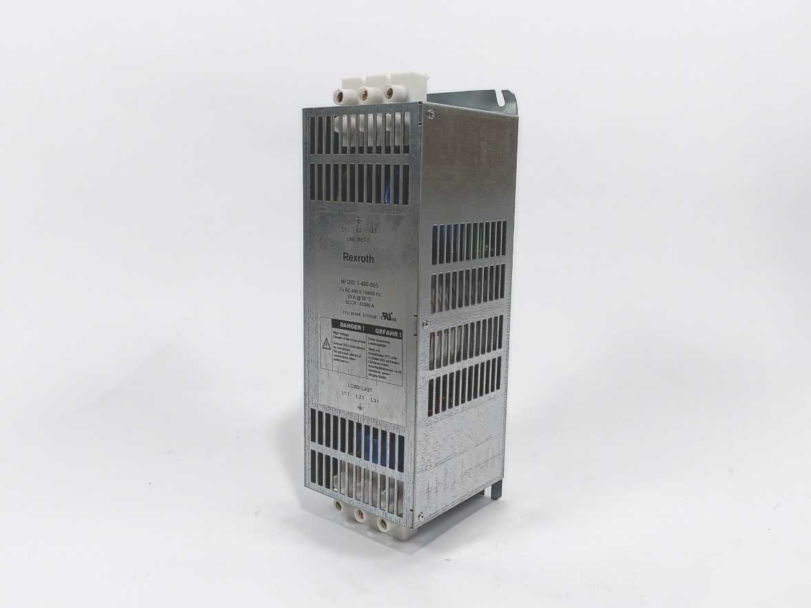 Bosch Rexroth R911286920 POWER-LINE FILTER, NFD03.1-480-055