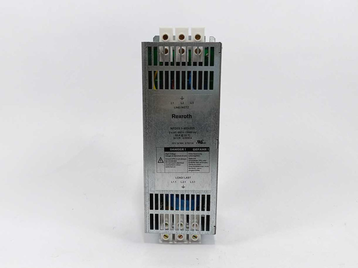 Bosch Rexroth R911286920 POWER-LINE FILTER, NFD03.1-480-055