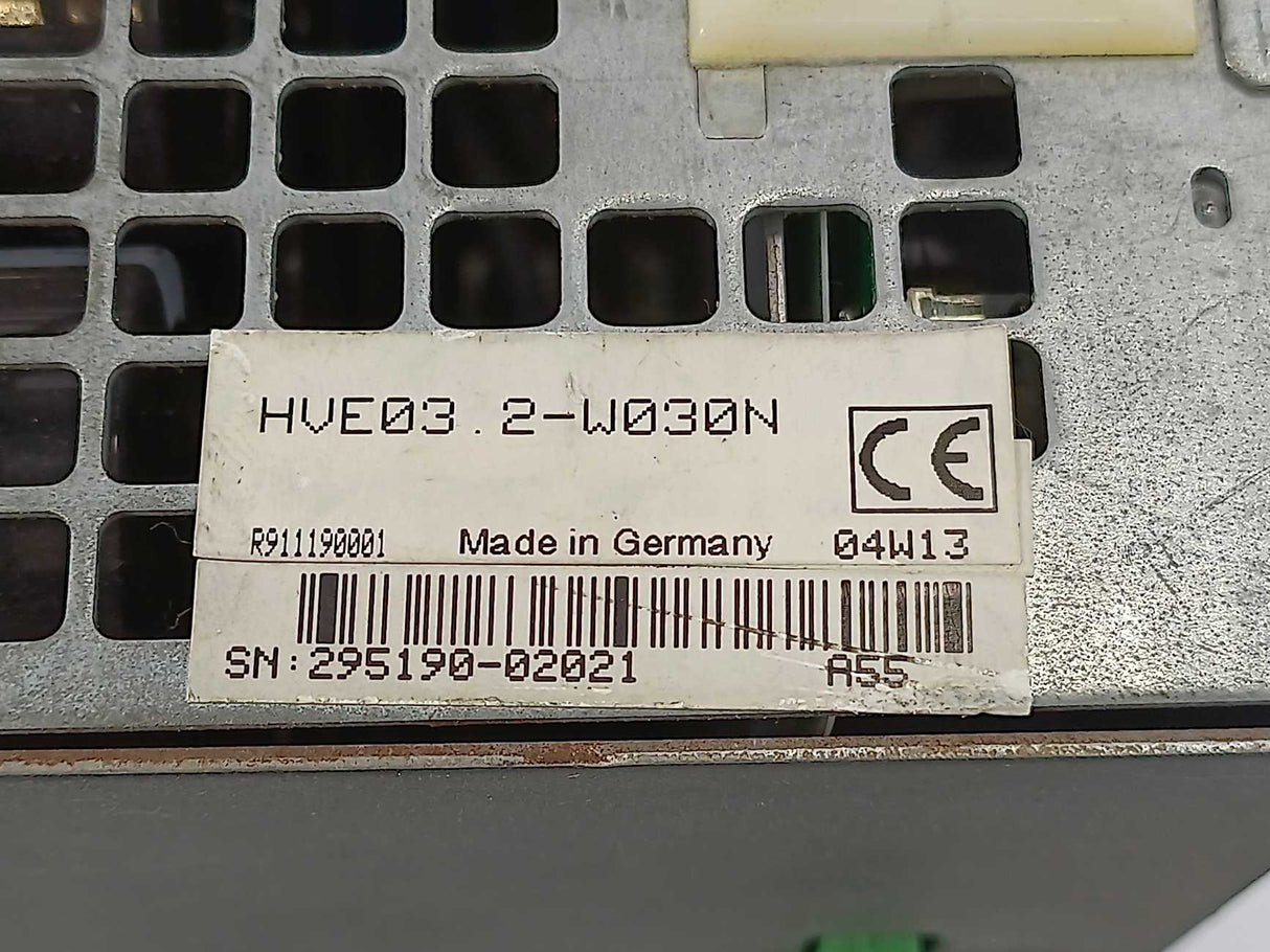 Rexroth R911190001 HVE03.2-W030N, POWER SUPPLY SYSTEM 200