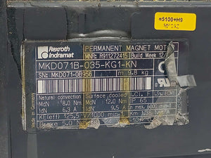 Rexroth Indramat R911272415 MKD071B-035-KG1-KN, MOTOR