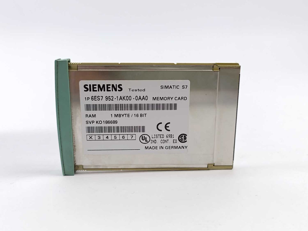 Siemens 6ES7414-2XG04-0AB0 SIMATIC S7-400, w: memory card 6ES7952-1AK00-0AA0