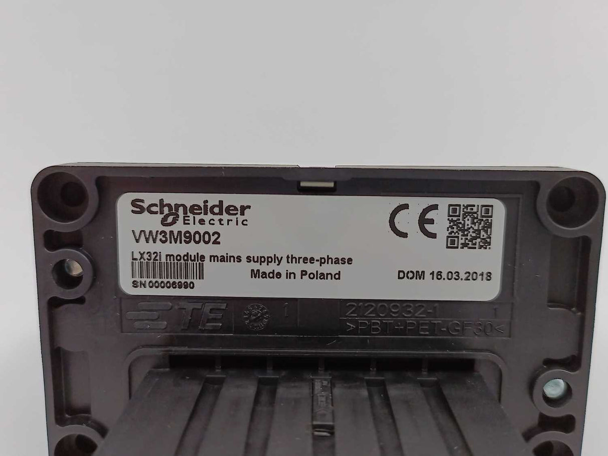 Schneider Electric VW3M9002 LXM32i Module Mains Supply Three-Phase