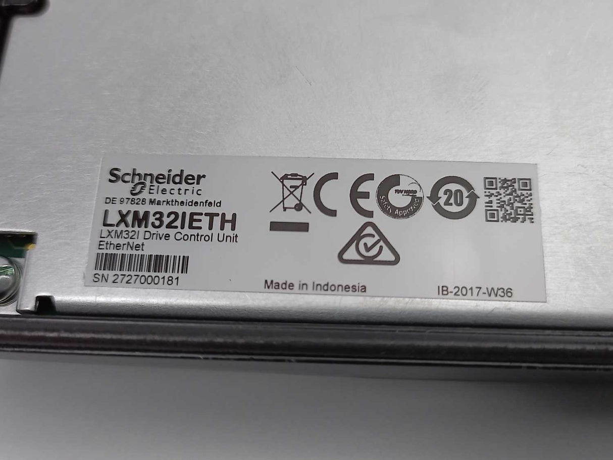 Schneider Electric LXM32IETH LXM32I Drive Control Unit EtherNet