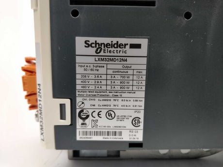 Schneider Electric LXM32MD12N4 Lexium LXM32M Motion Servo Driver