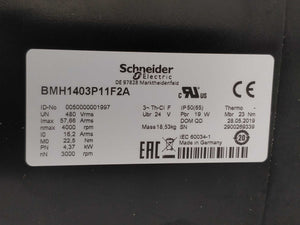 Schneider Electric BMH1403P11F2A AC Servo Motor