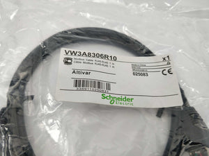 Schneider Electric VW3A8306R10 Modbus Cable RJ45-RJ45, 1m