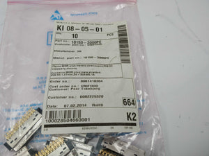 3M 10150-3000PE D Sub Connector MDR