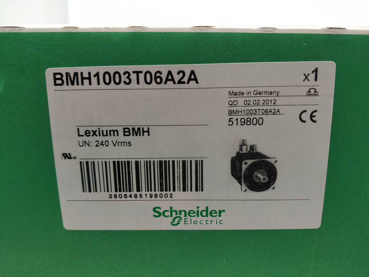 Schneider Electric BMH1003T06A2A Servo Motor BMH, Lexium 32