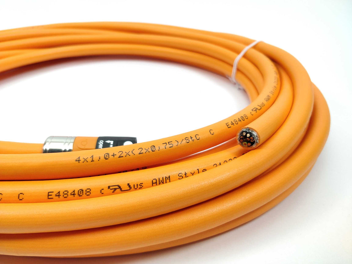 Schneider Electric VW3M5100R100 Motor Cable 10m, ytech - open, 1,0mm²