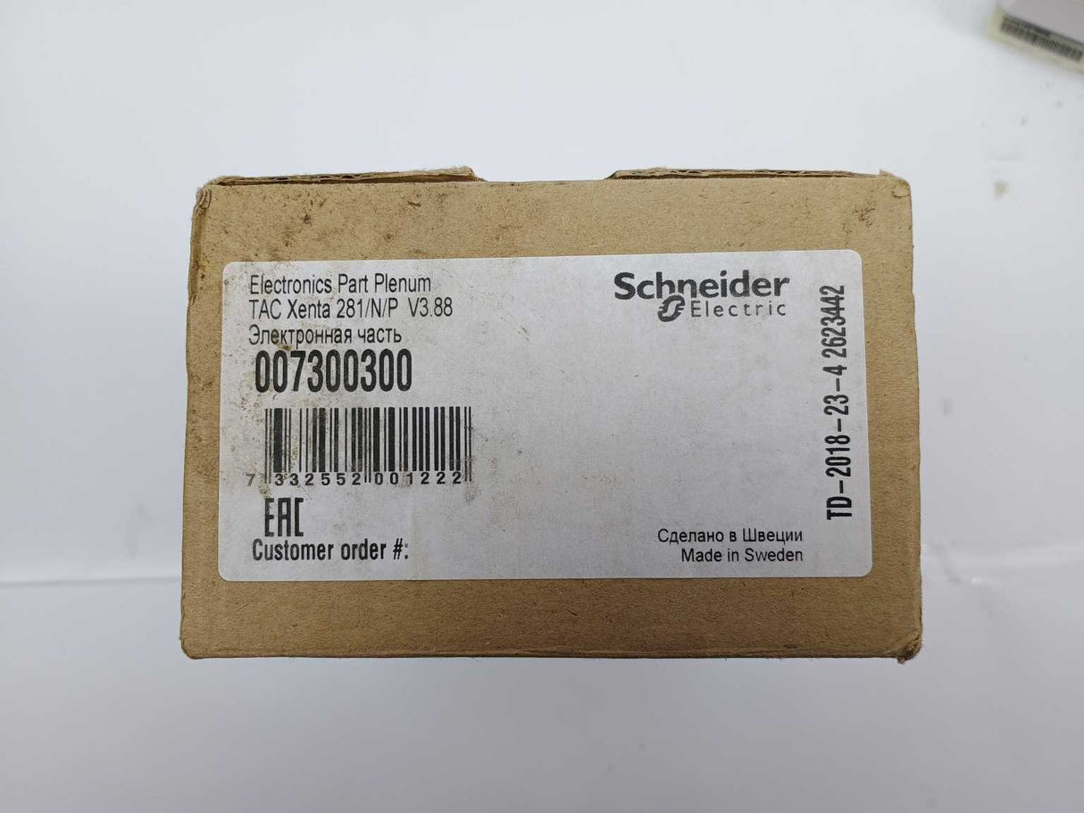 Schneider Electric 007300300 281/N/P TAC Xenta 281