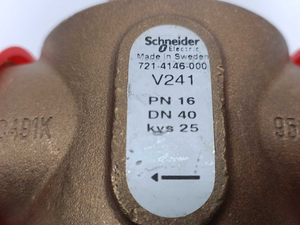 Schneider Electric 721-4146-000 Valve 2 Way Thread