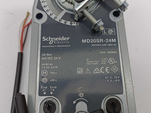 Schneider Electric MD20SR-24M Damper Actuator. 20 Nm. AC/DC 24 V 50/60Hz
