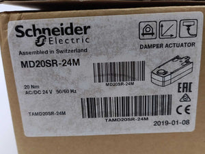 Schneider Electric MD20SR-24M Damper Actuator. 20 Nm. AC/DC 24 V 50/60Hz