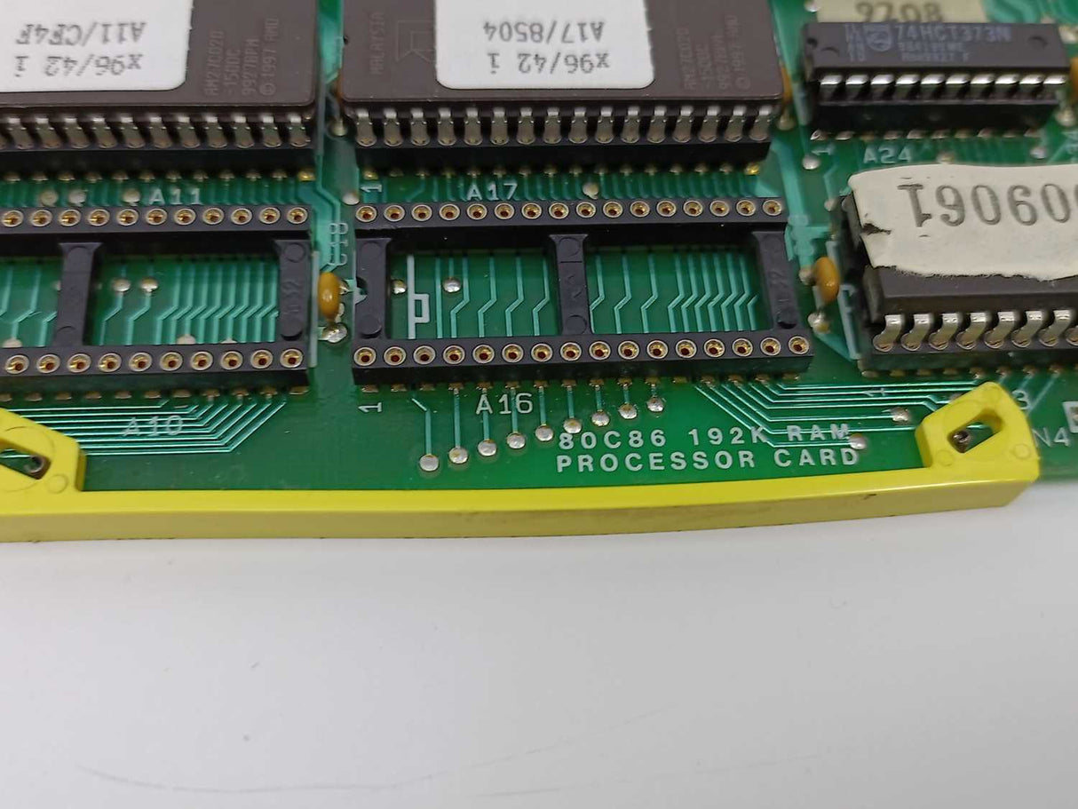 Satchwell 80C86 192K RAM Processor card