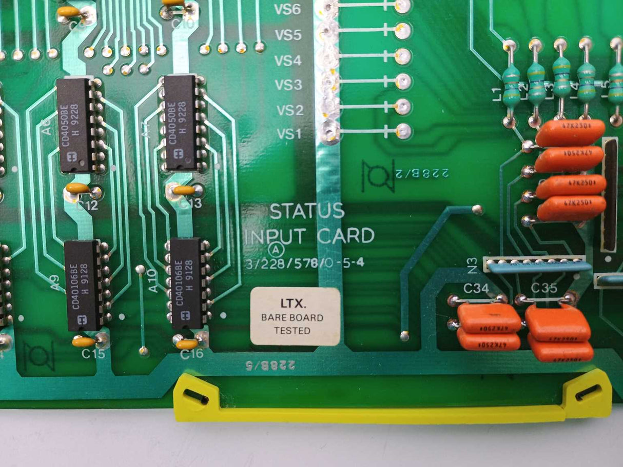 Satchwell 3/228/578/0-5-4 Status input card