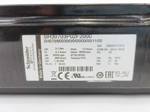 Schneider Electric SH30703P02F2000 Servomotor SH3 070
