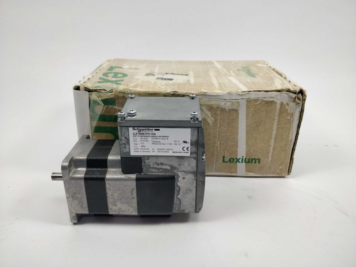 Schneider Electric ILE1B661PC1A0 Servo Motor, IFE71/2DP0ISDS/-QDI54/-001RPP41