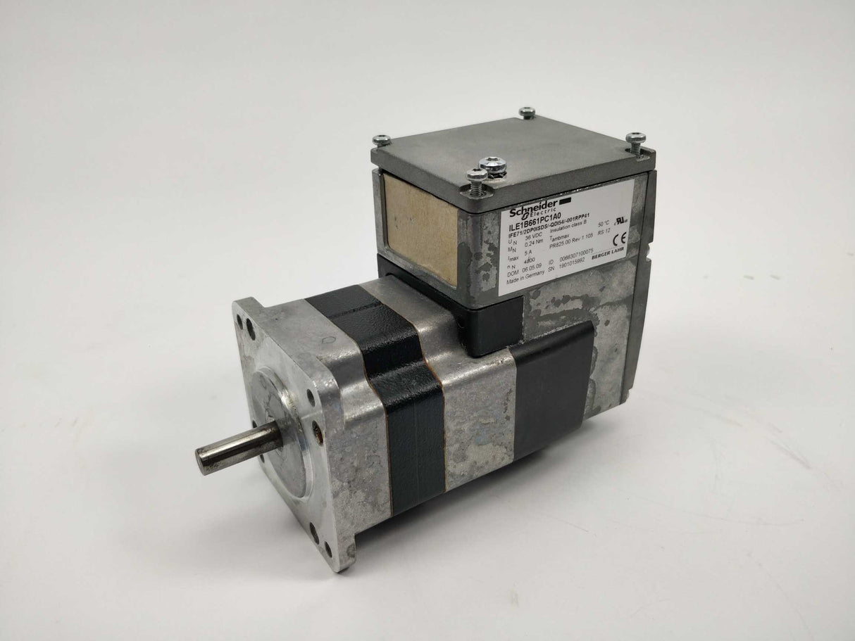 Schneider Electric ILE1B661PC1A0 Servo Motor, IFE71/2DP0ISDS/-QDI54/-001RPP41